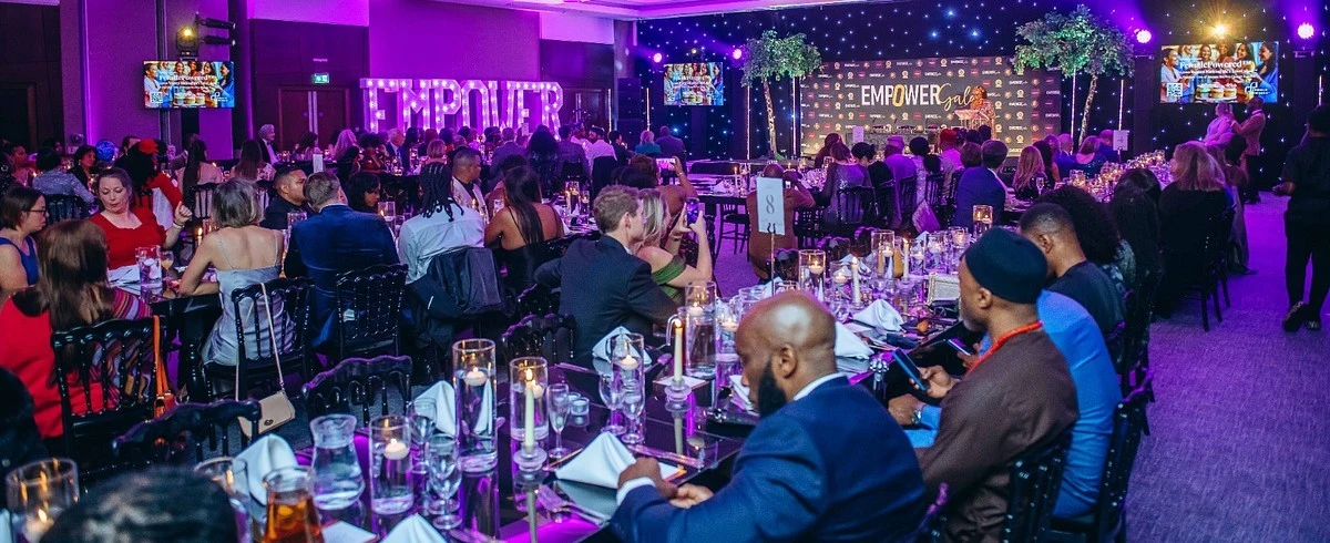 Blé Global Ambition Summit 2027 · EMPOWER Gala photograph from the Blé Global summit brochure