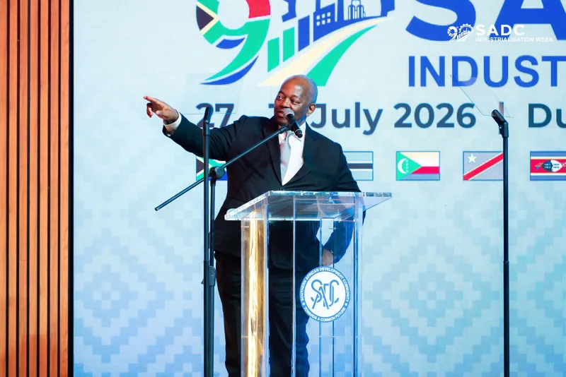 SADC Industrialisation Week 2026 — conference stage and discussions