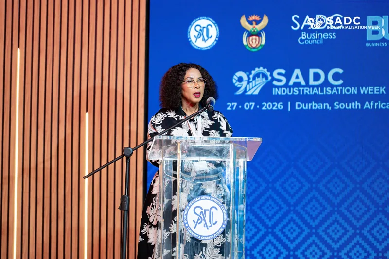 SADC Industrialisation Week 2026 — conference stage and discussions
